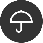 insurance umbrella icon